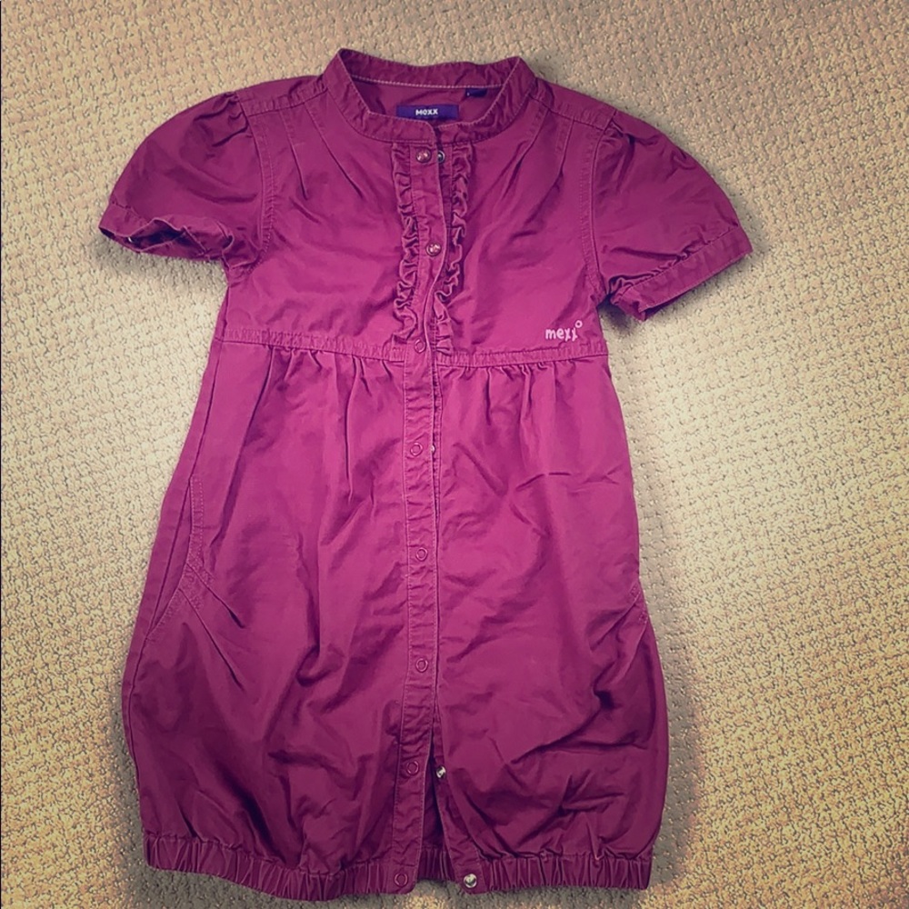 Girls Mexx button down tunic/dress